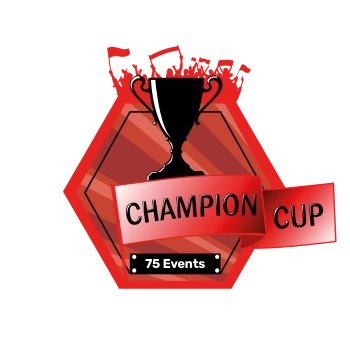 LAUF WEITER Badge Champion Cup