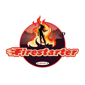 LAUF WEITER Badge Firestarter