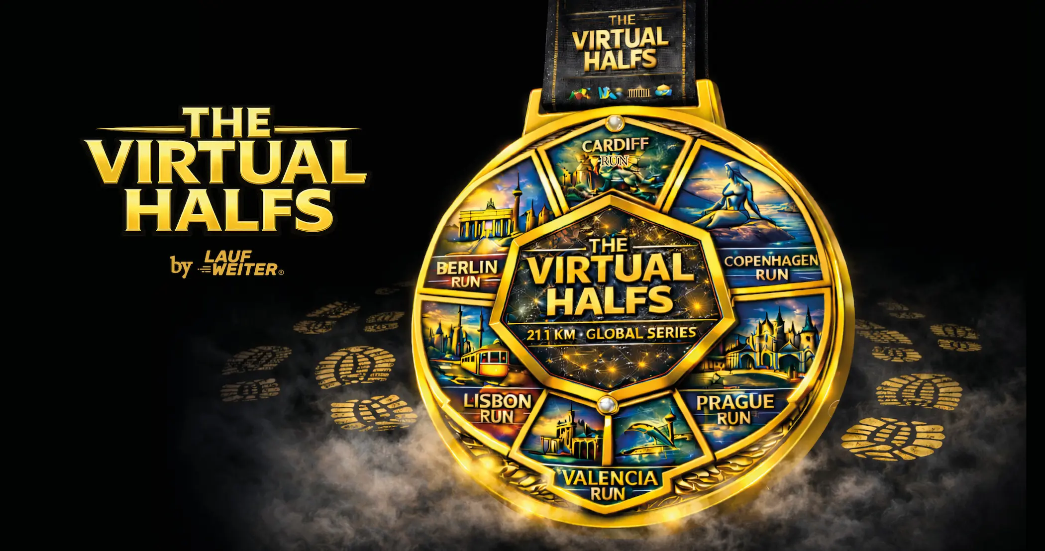 Virtual Halfs Medallien